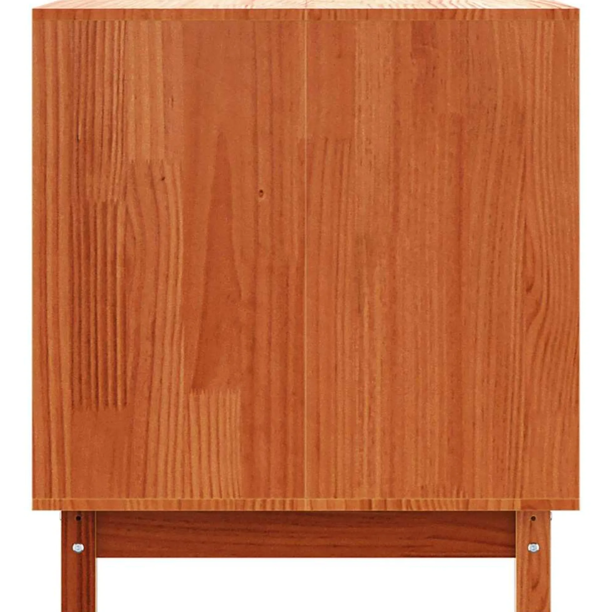Casa Para Perros Con Almacenamiento Marrón Cera 90 X 60 X 67 Cm