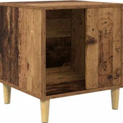 Casa Para Perros Madera Vieja 44 X 42 X 49 Cm