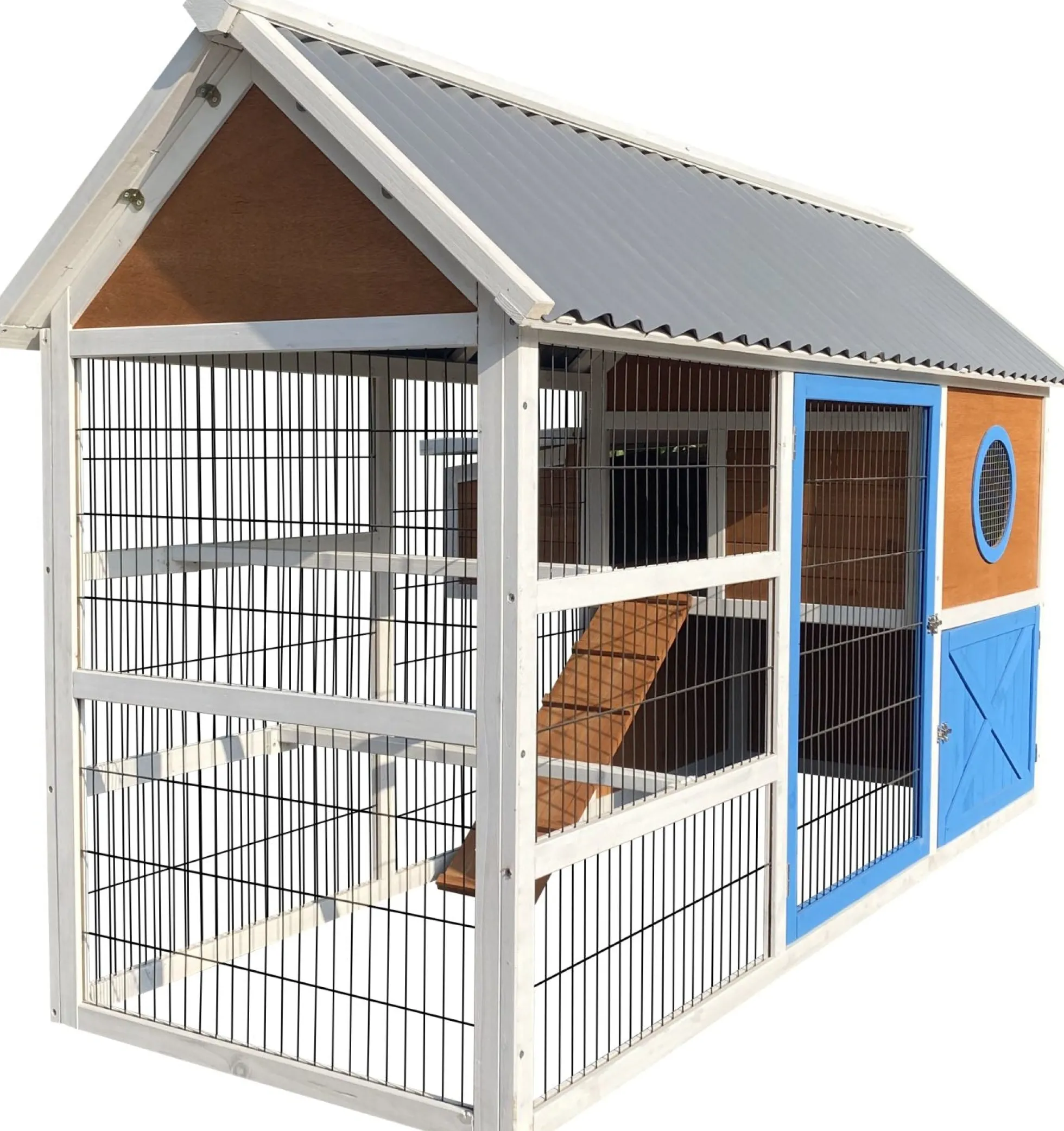 Caseta Aves Modelo Viena Gaun - 200 X 80 X 120 Cm