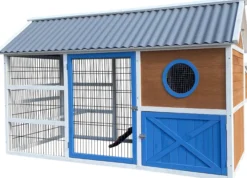 Caseta Aves Modelo Viena Gaun - 200 X 80 X 120 Cm