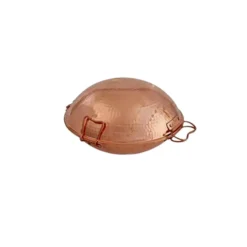 Cataplana De Cobre 33 Cm Para Pescado Carne Y Mariscos Cocción A Vapor