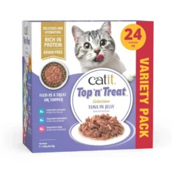 Catit Top 'N Treat, Multipack Atún, 24x60g