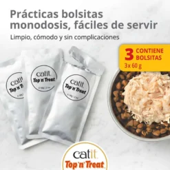 Catit Top 'N Treat, Multipack Atún, 24x60g