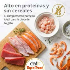 Catit Top 'N Treat, Multipack Atún, 24x60g