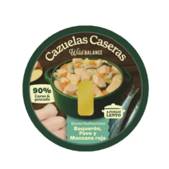 Cazuelas Caseras Boquerón, Pavo y Manzana Wild Balance 280g