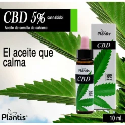 CBD gotas Cannabidiol Plantis 500 mg 10 ml