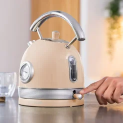 Cecotec Hervidor De Agua Thermosense 420 Vintage Light Beige