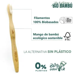 Cepillo bambú infantil Bio Bambú