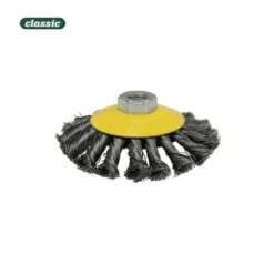 Cepillo Conico De Alambre Trenzado 100mm Fhr100 Mota