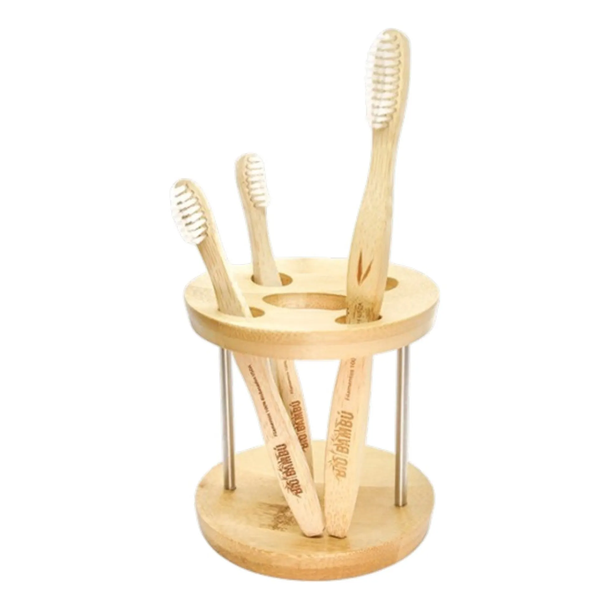 Cepillo de dientes Adulto Extra Suave BioBambú 0% plástico