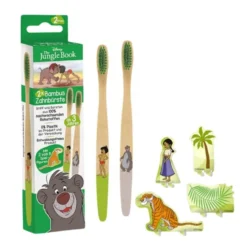 Cepillo de Dientes de Bambú Infantil Disney El Libro de la Selva (2 uds) Outdoor Freakz
