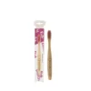 Cepillo dental bambú niños Rosa Nordics Oral Care