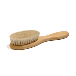Cepillo Natural para Bebé + Bolsita de Algodón Orgánico Carelia
