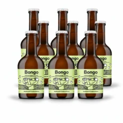 Cerveza Bongo Sin Alcohol Y Sin Gluten 35cl. Pack 9 Unidades