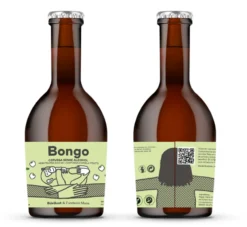Cerveza Bongo Sin Alcohol Y Sin Gluten 35cl. Pack 9 Unidades
