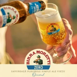 Cerveza SIN Alcohol Moretti 330cl