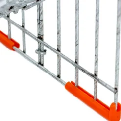 Cesta Para Hierba - Forrajera Para Aves De Corral - Comedero Antiestrés Para Gallinas - Acero Galvanizado