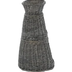 Cestas De Gatos 3 Uds Con Cojines Sauce Natural Gris 47x34x60cm