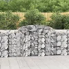 Cestas De Gaviones 13 Uds Forma De Arco Hierro 300x50x100/120cm