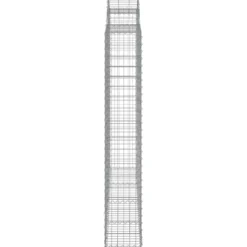 Cestas De Gaviones 9 Uds Forma De Arco Hierro 200x50x180/200 Cm