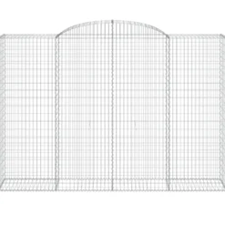 Cestas De Gaviones 6 Uds Forma De Arco Hierro 300x50x200/220 Cm