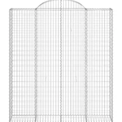 Cestas De Gaviones 20 Uds Forma De Arco Hierro 200x50x220/240cm
