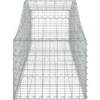 Cestas Gaviones 15 Uds Forma De Arco Hierro 200x50x40/60 Cm