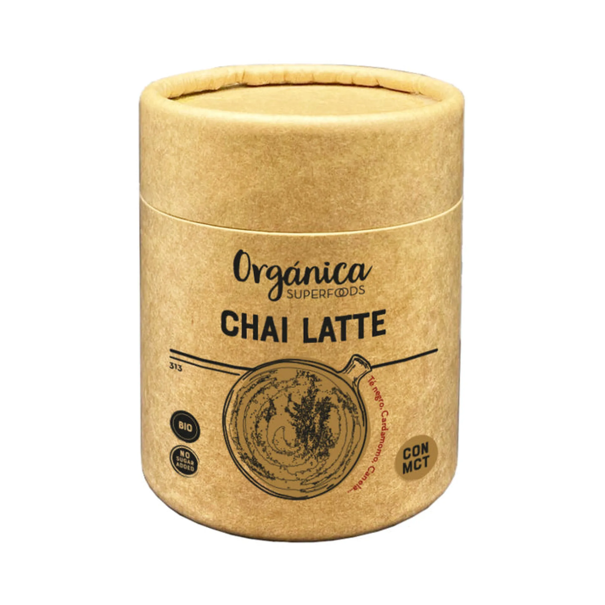 Chai Latte Bio Soluble En Polvo 100g - Orgánica Superfoods