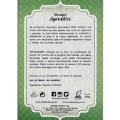 Champú Ayurvédico Aritha Rhade Shyam