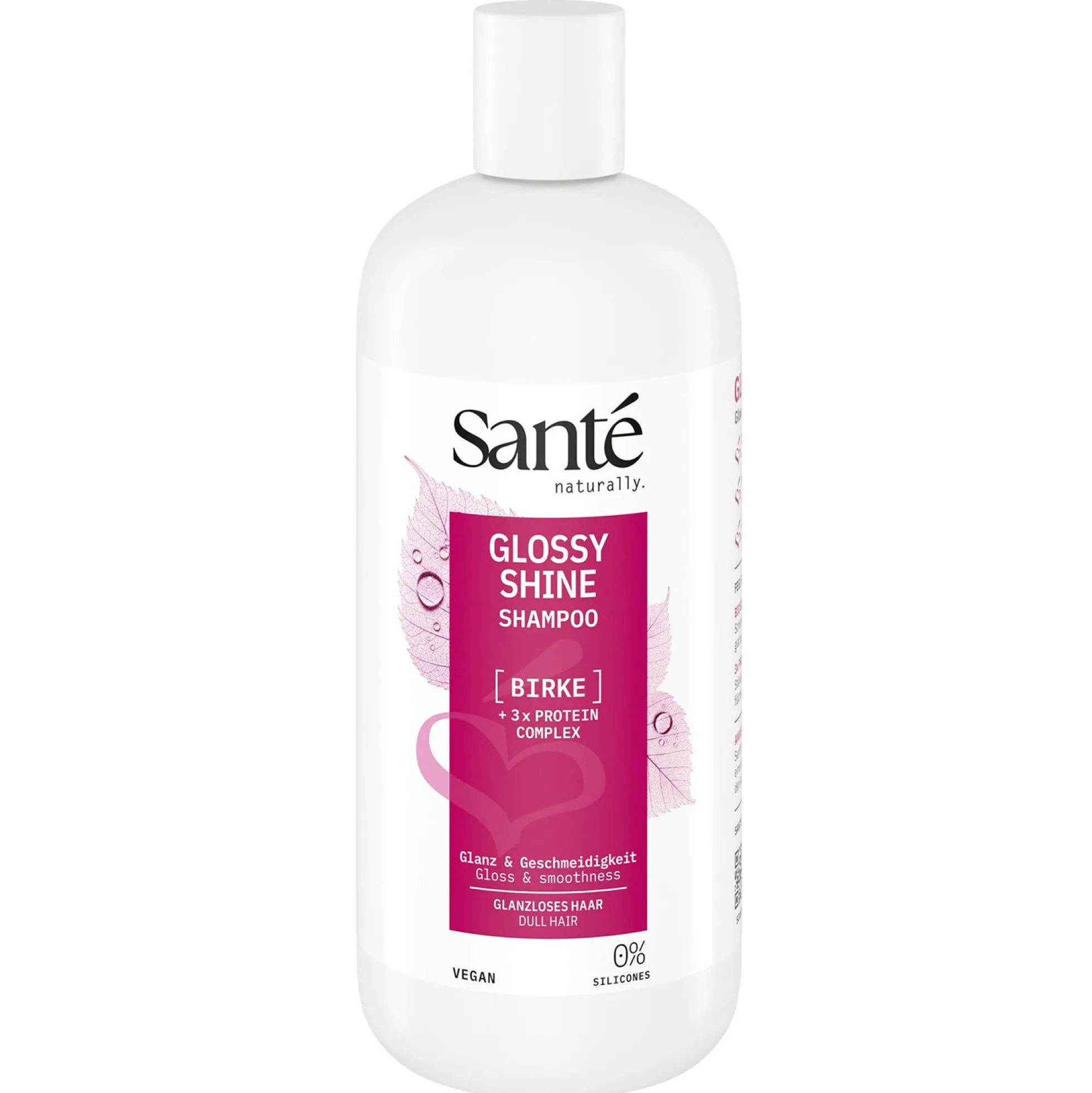 Champú brillo radiante abedul Sante 500 ml