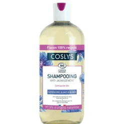 Champú cabello blanco y gris Coslys 500 ml