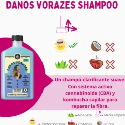 Champú Fortificante Danos Vorazes Lola Cosmetics 250ml