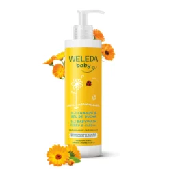 Champú & Gel de ducha Caléndula Weleda 400ml