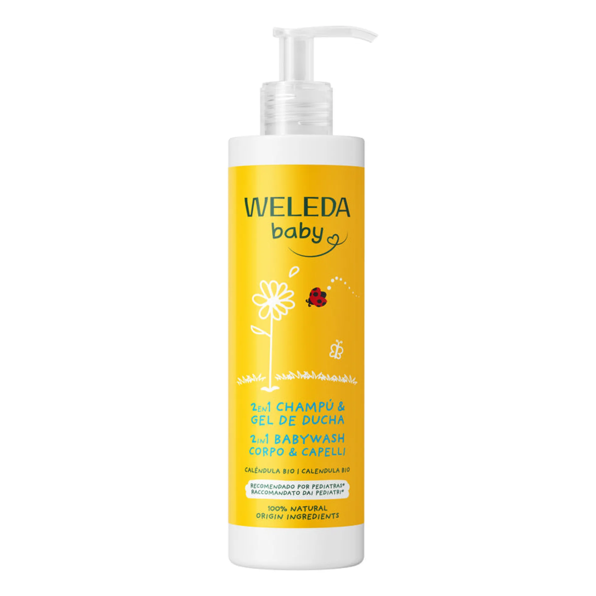 Champú & Gel de ducha Caléndula Weleda 400ml