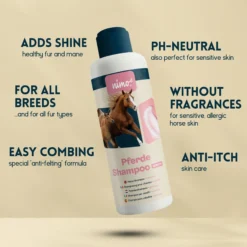 Champú Para Caballos Sensible - Nimo - 250 Ml