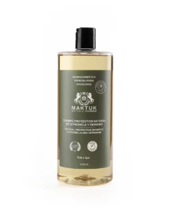 Champú Protector Natural De Citronela Y Geranio 1000 Ml Maktuk Horses