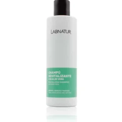 Champú Revitalizante con Aloe Vera Labnatur 250 ml | Hidratación y Suavidad | Cabello Seco o Dañado | Vegano