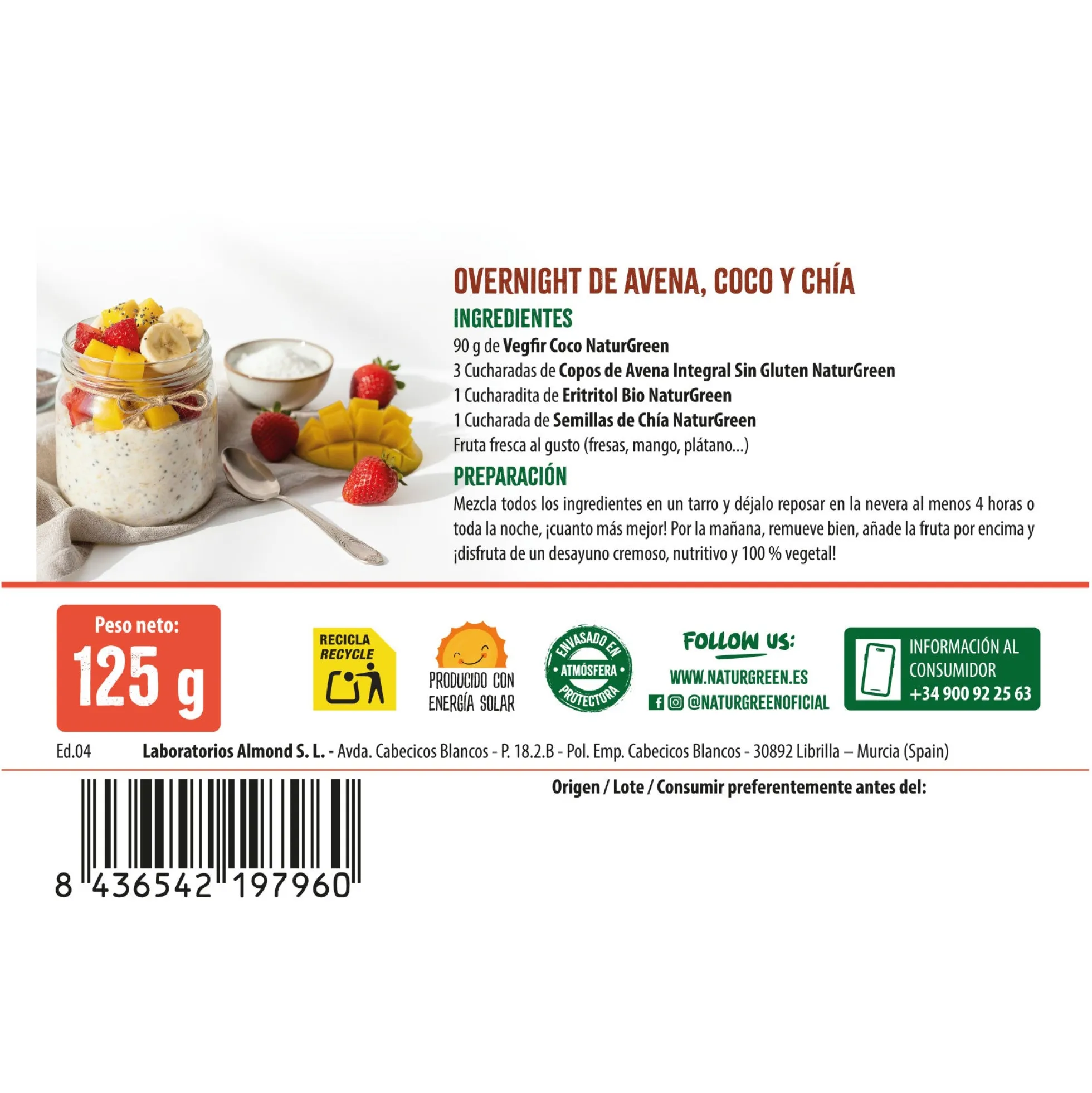 Chía NaturGreen 125 g