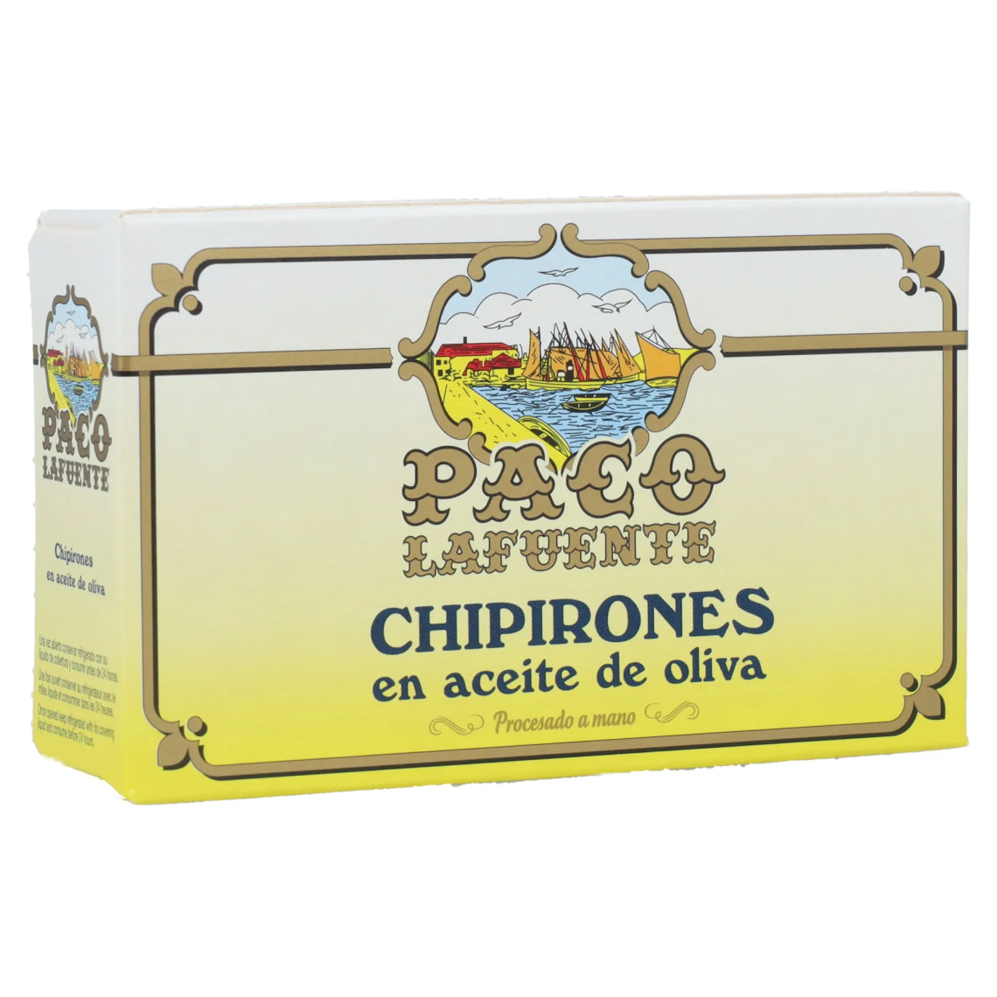 Chipirones en Aceite de Oliva (Pequeños) Paco Lafuente 111 g