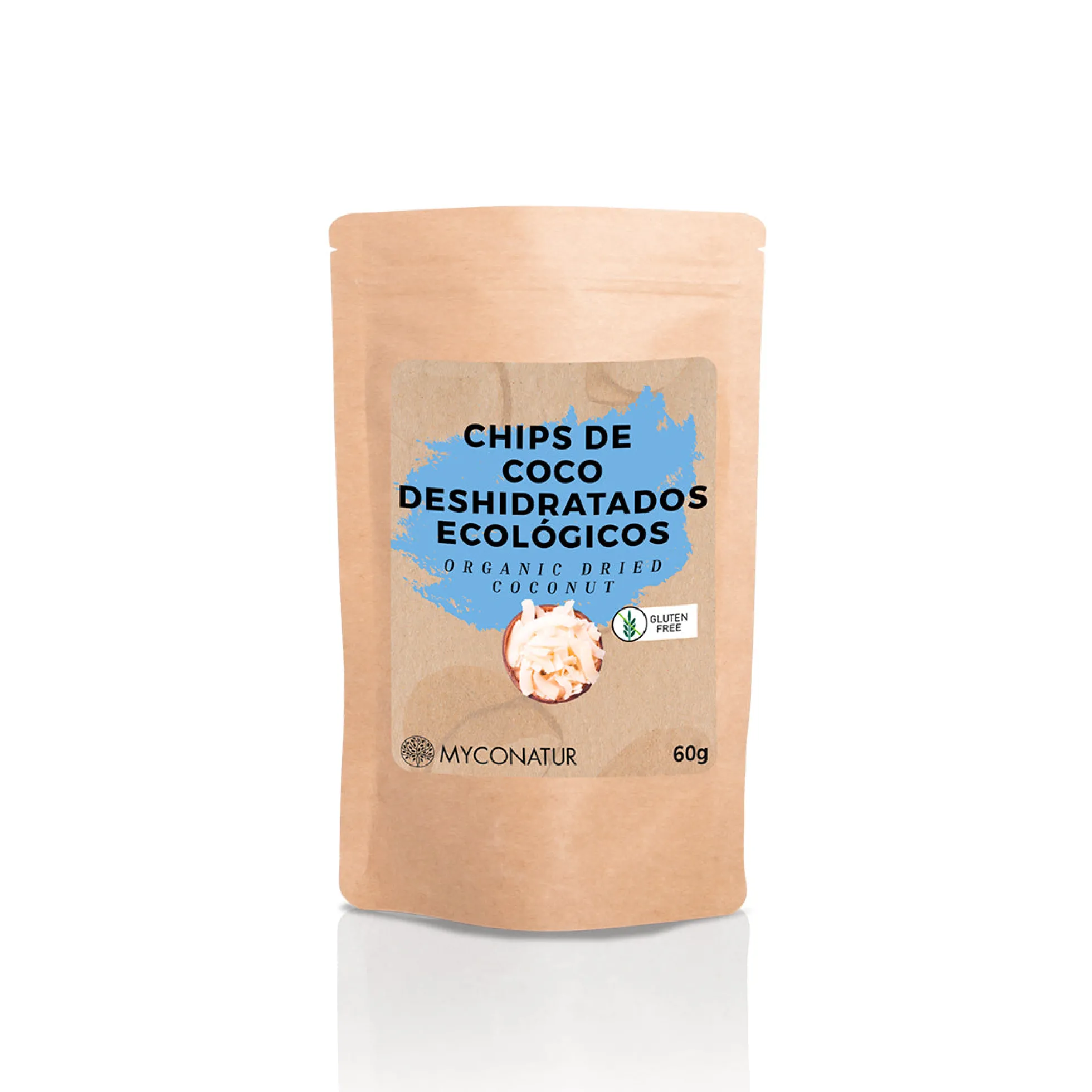 Chips De Coco Deshidratados Ecológicos Myconatur 60g
