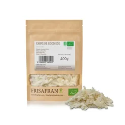 Chips De Coco Ecológicos | Deshidratados | Frisafran 200 G