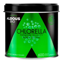 Chlorella Ecológica Premium, Aldous Bio, 600 comprimidos