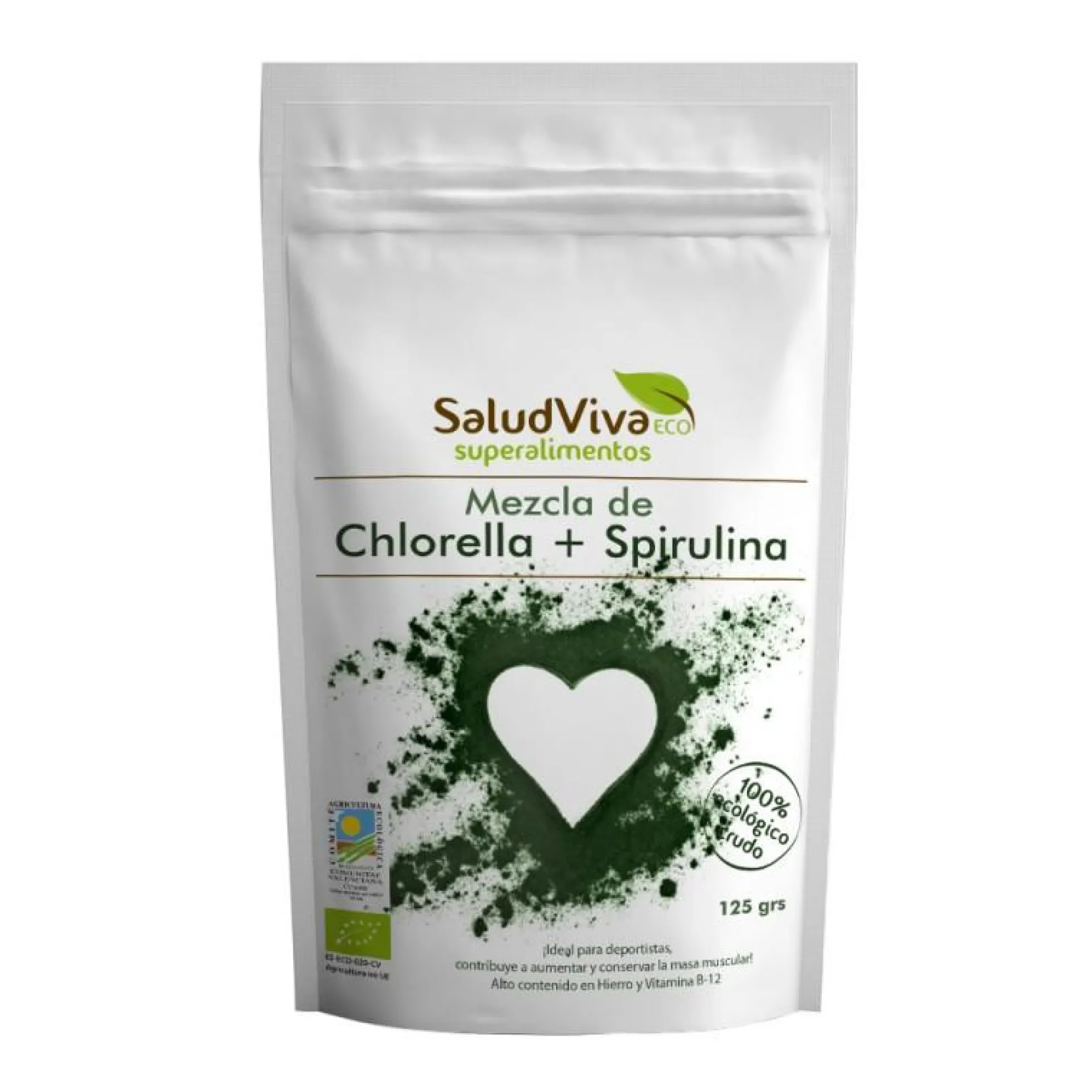 Chlorella + Spirulina Salud Viva 125 g