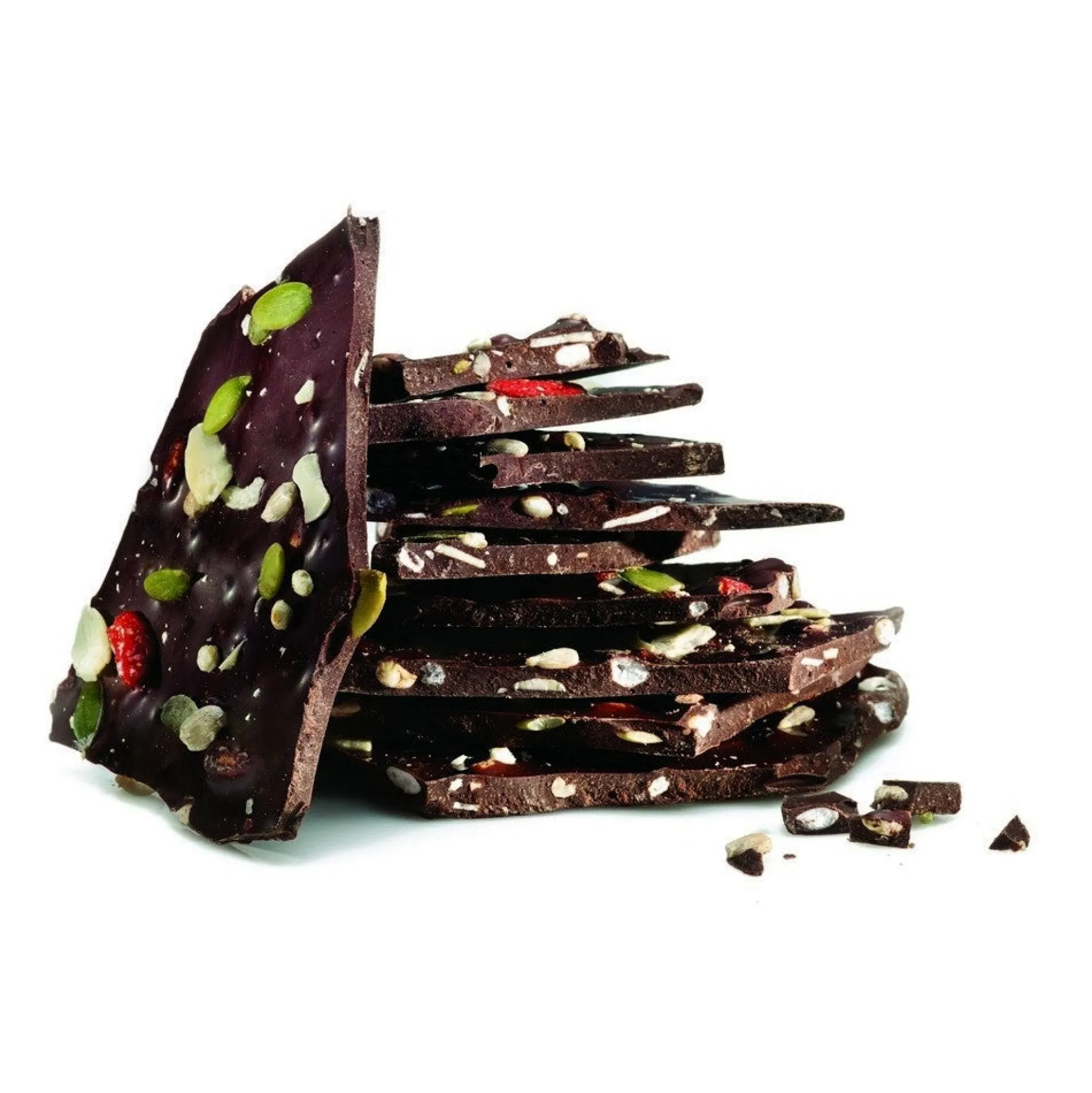 Chocolate Negro Artesanal Goji Y Quinua Belvas 120 g