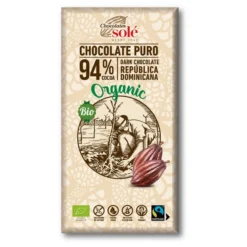 Chocolate Negro 94% Bio Chocolates Solé 100 g