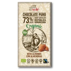 Chocolate Negro 73% con Almendra Solé 150g