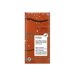 Chocolate Negro 62% con Caramelo y Flor de Sal de Mallorca BIO Vivani 80g