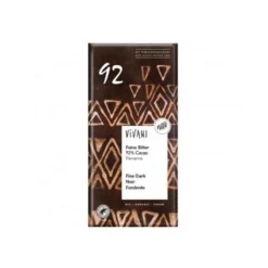 Chocolate Negro 92% Panamá con azúcar de coco BIO Vivani 80g