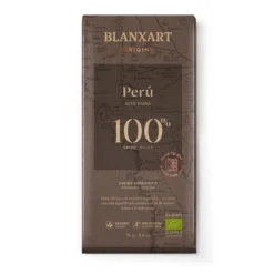 Chocolate Negro 100% Perú Eco Vegano Sin gluten Blanxart 75g