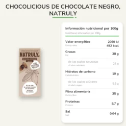 Chocolicious de chocolate negro, Natruly